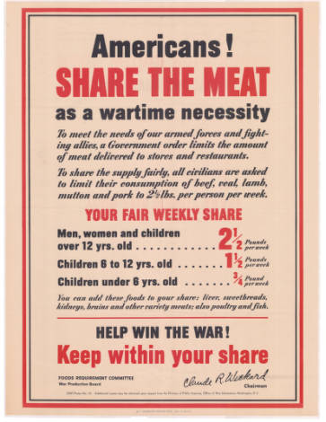 Americans Share the Meat
