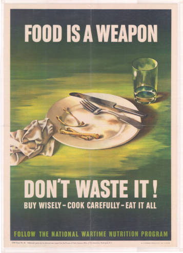 Food Is A WeaponDont Waste It